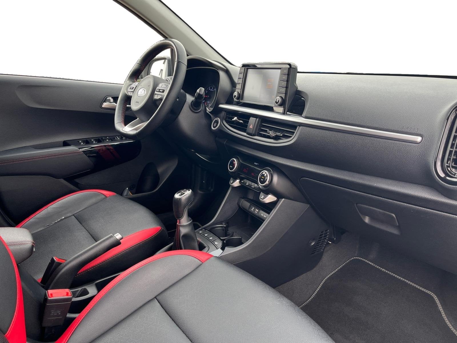 Kia Picanto 1.0 T-GDI GT-Line | 100 PK | Navigatie | Climate, Auto's, Kia, Voorwielaandrijving, 101 pk, Gebruikt, 920 kg