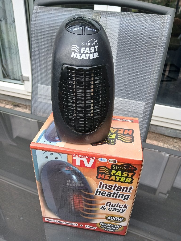 Ventilator kachel, Ophalen of Verzenden, Zo goed als nieuw, Elektrisch, Overige soorten