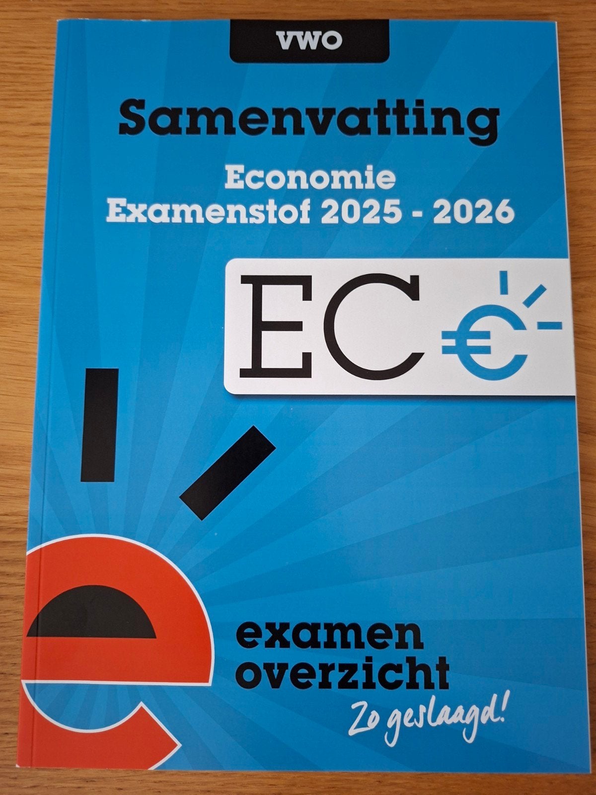 Samenvatting Economie VWO Examenstof 2025-2026, Ophalen of Verzenden, Gamma, Zo goed als nieuw, Overige niveaus