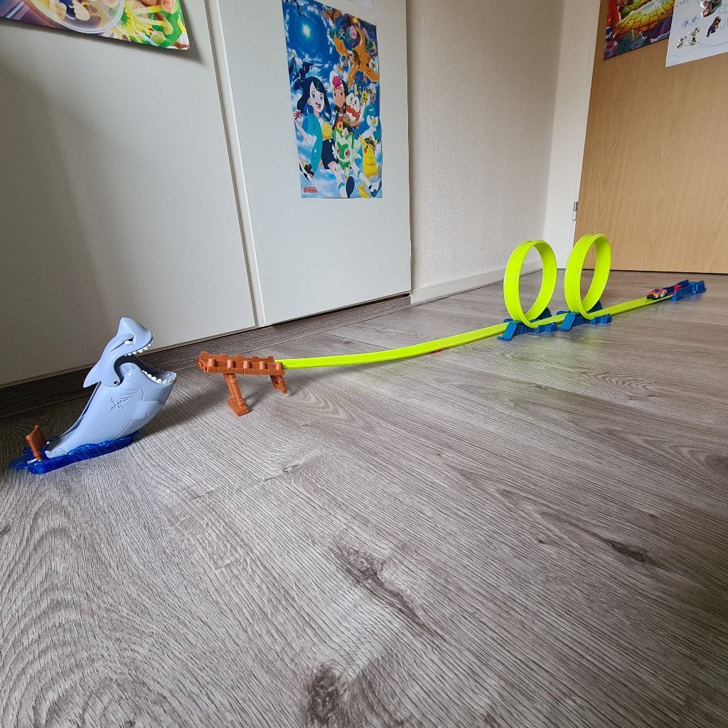 Haai Racebaantje (Hot Wheel Stijl), Overige merken, Racebaan, Ophalen of Verzenden, Zo goed als nieuw