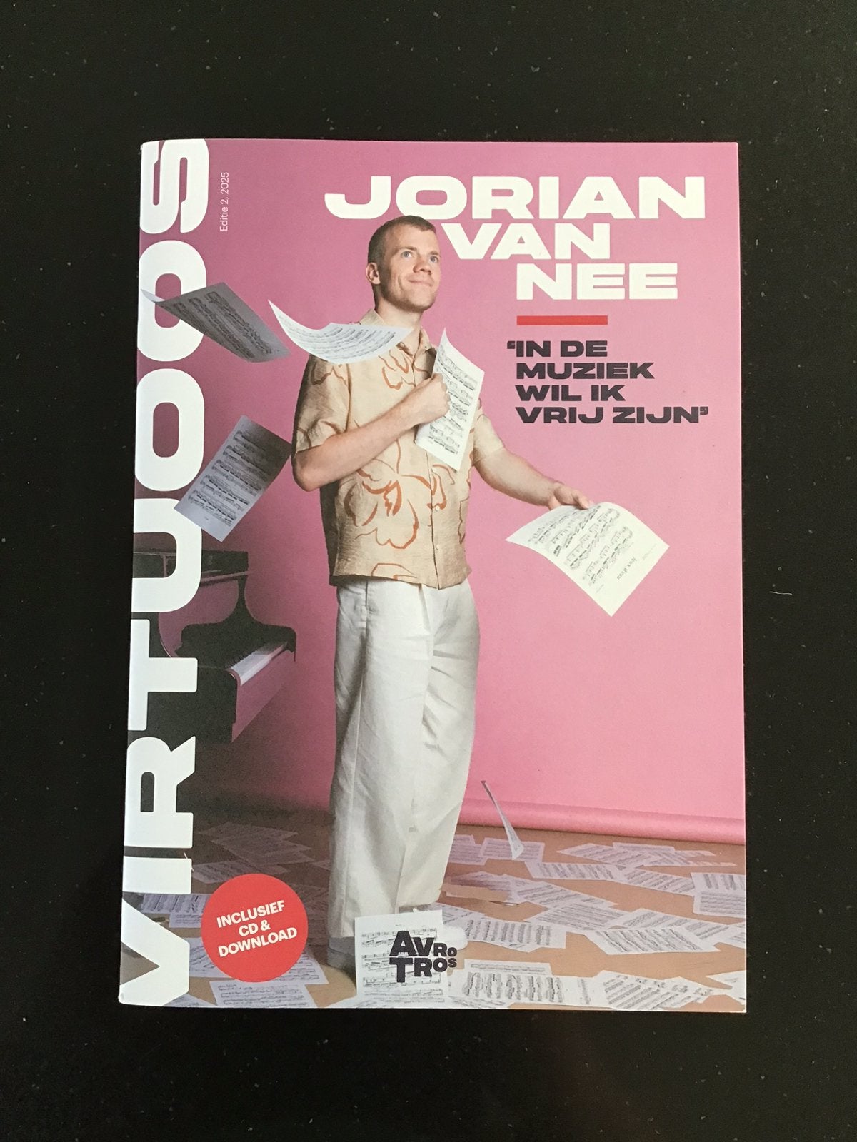 Boekje. Virtuoos. Jorian van Nee. Inclusief cd. Nieuw., Verzenden, Nieuw