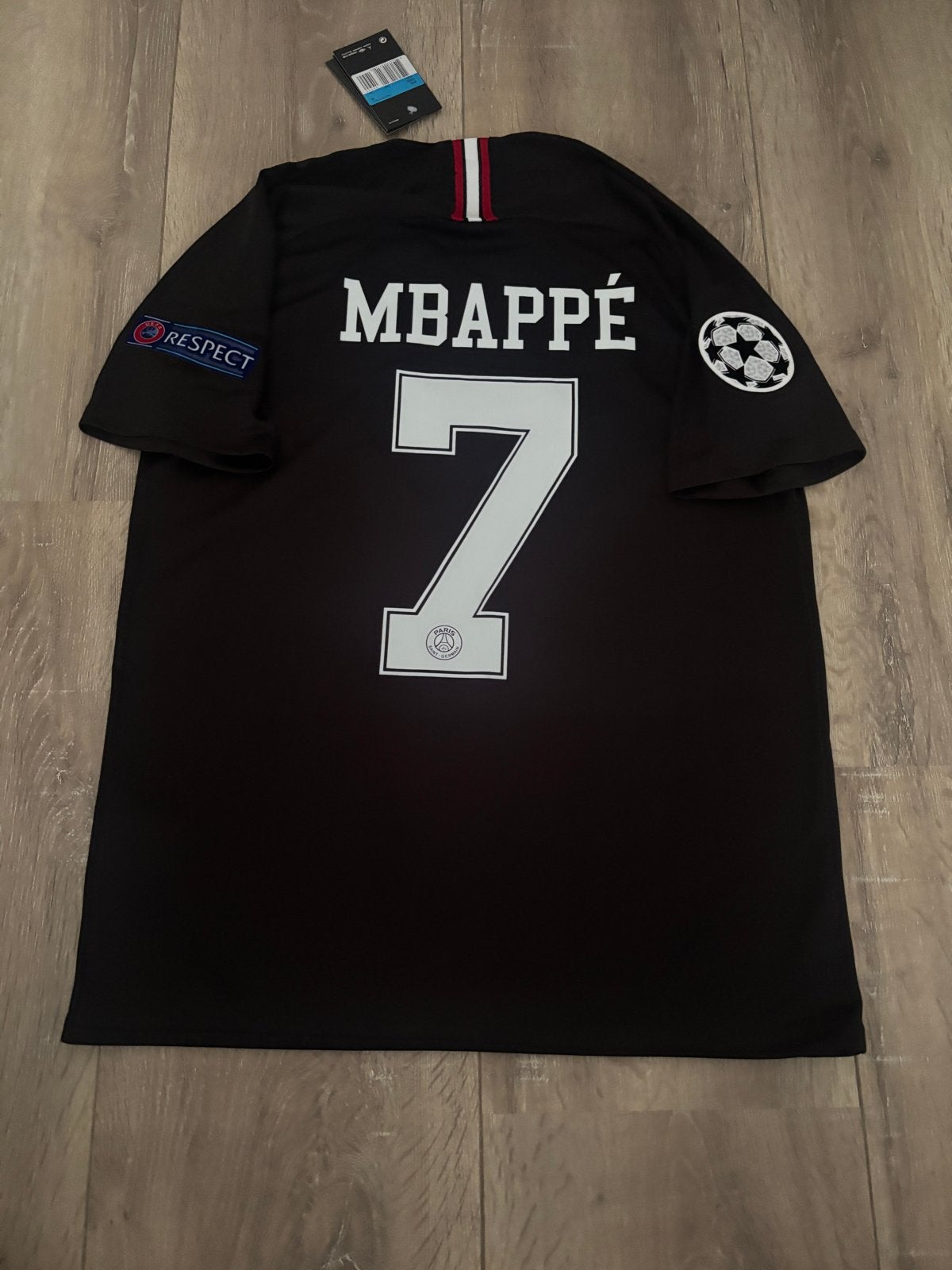Mbappe #7 Paris Saint Germain shirt maat M, Maat M, Ophalen of Verzenden, Nieuw, Shirt