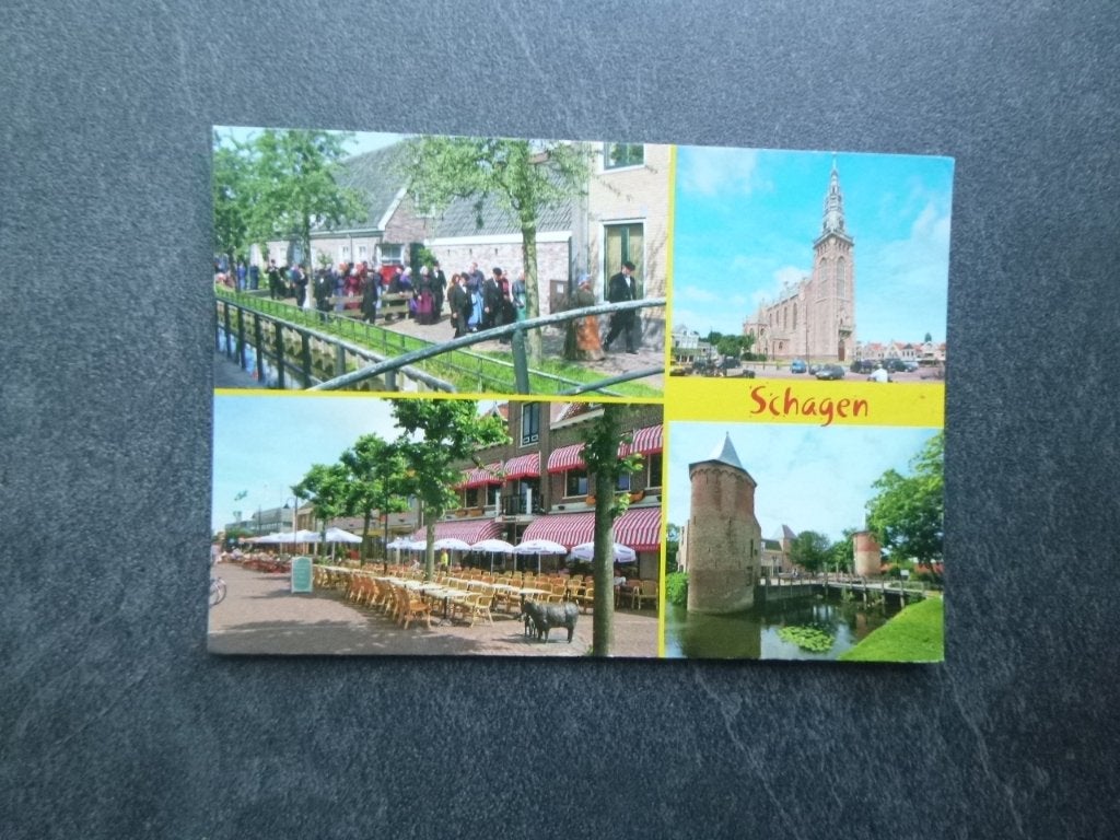 Schagen, Verzenden, 1980 tot heden, Gelopen, Noord-Brabant