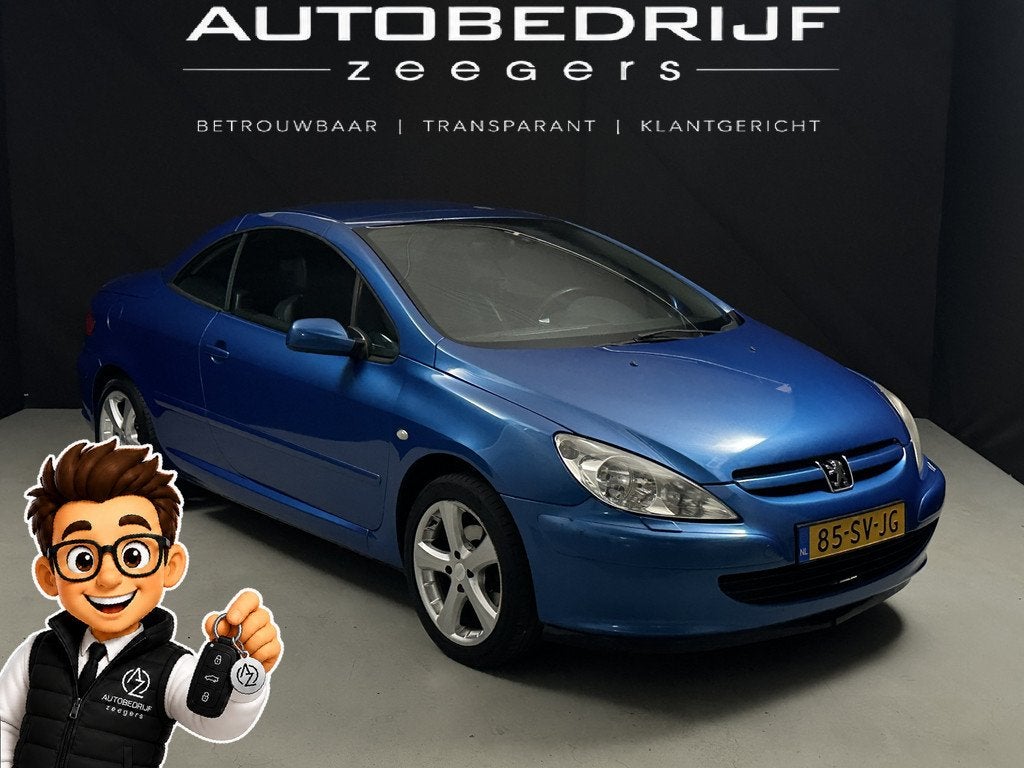 Peugeot 307 CC 2.0-16V *AC*Cabrio*Full Leather* (bj 2003), Auto's, Peugeot, Voorwielaandrijving, Gebruikt, 4 cilinders, Handgeschakeld