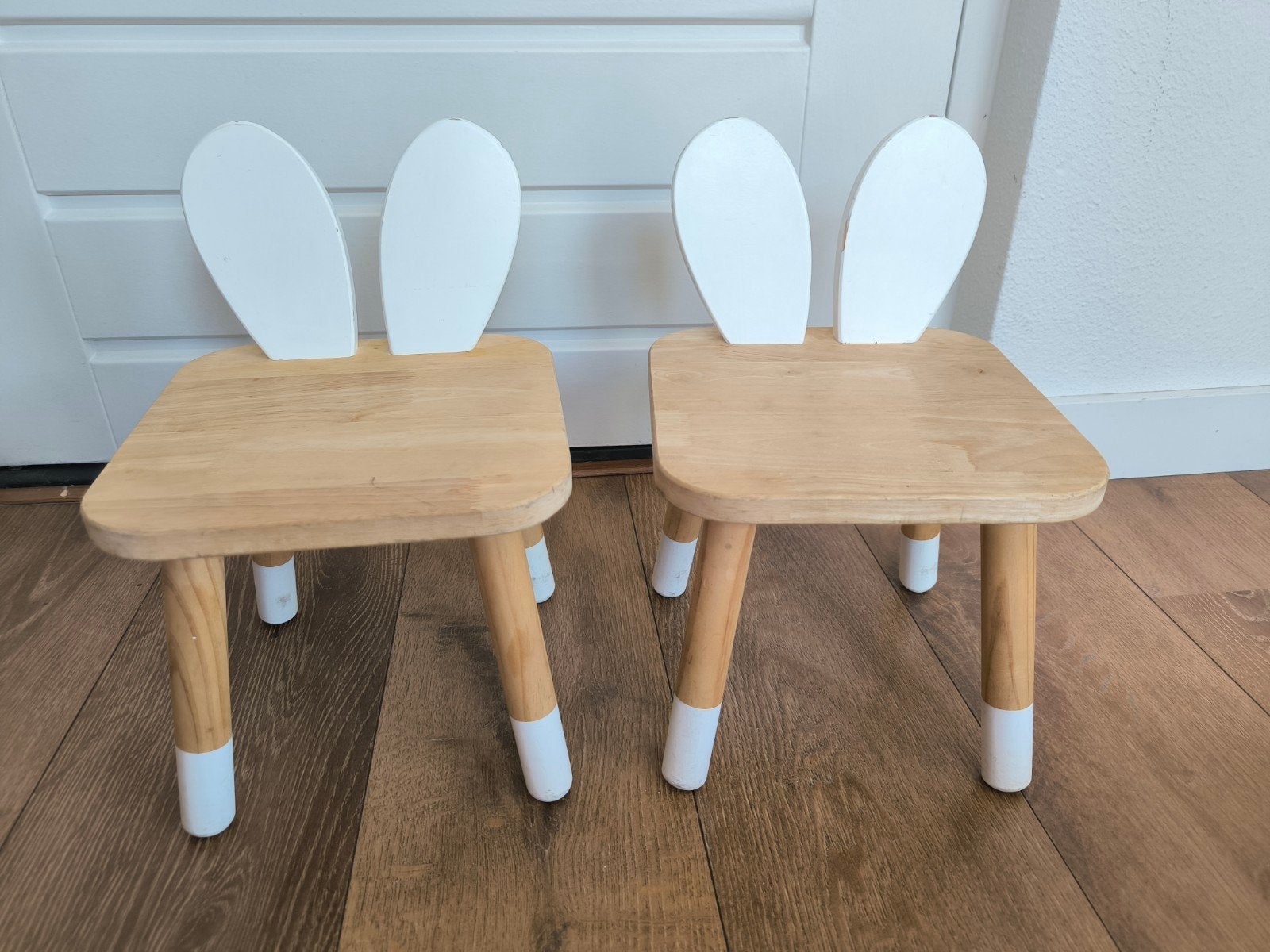 Zara stoeltjes met konijnenoortjes voor dreumes/peuter, Kinderen en Baby's, Kinderkamer | Tafels en Stoelen, Ophalen, Gebruikt