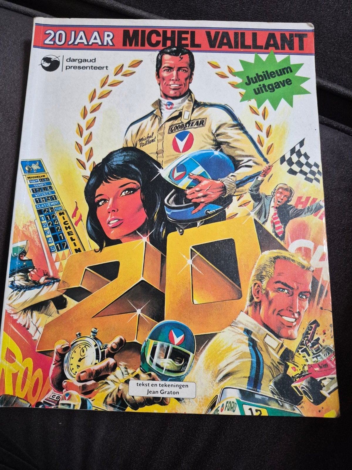 Michel Vaillant - 20 Jaar Jubileumuitgave - 1e druk 1979, Eén stripboek, Ophalen of Verzenden, Zo goed als nieuw, Jean Graton