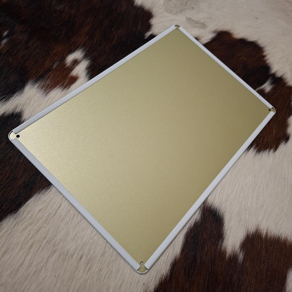 Dieselross - Unieke metalen wandplaat, Metaal, 30 cm, Meerkleurig, Nieuw