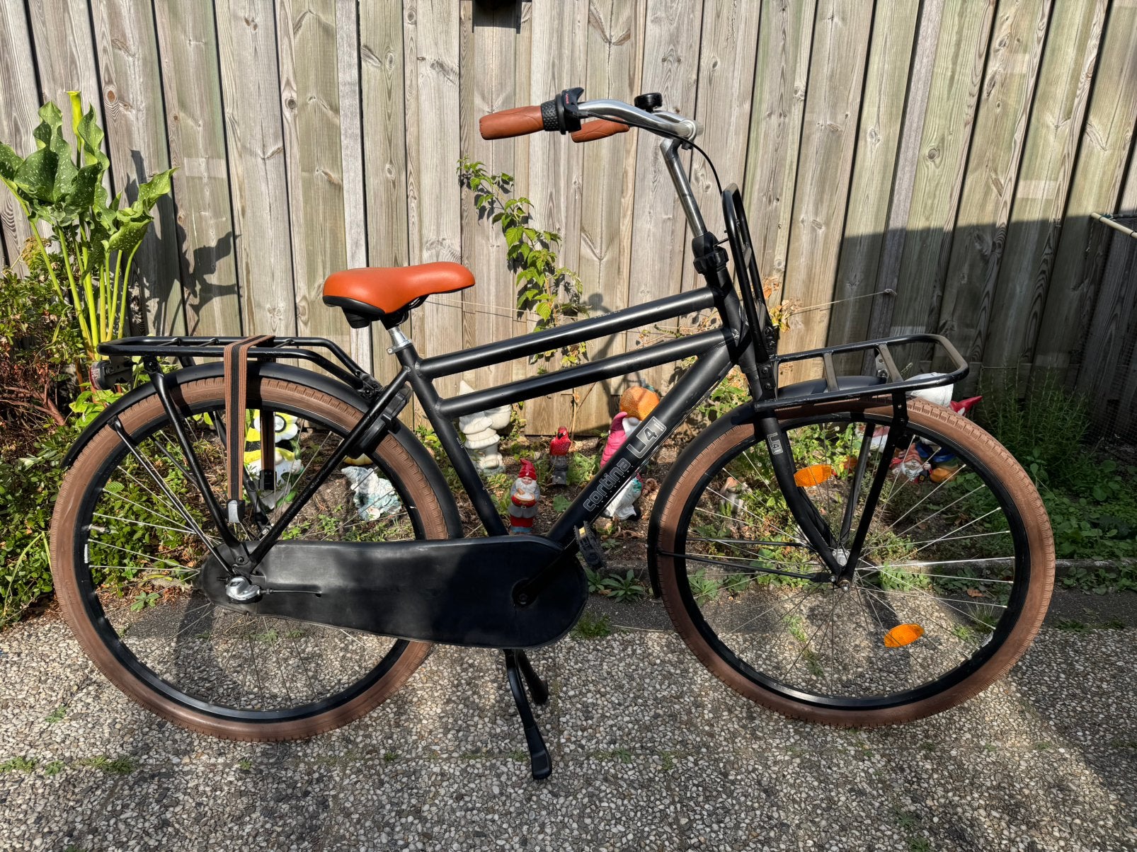 Heel mooie zwarte Cortina U4 jongensfiets/herenfiets 28 inch, Fietsen en Brommers, Fietsen | Jongens, Ophalen, 26 inch of meer