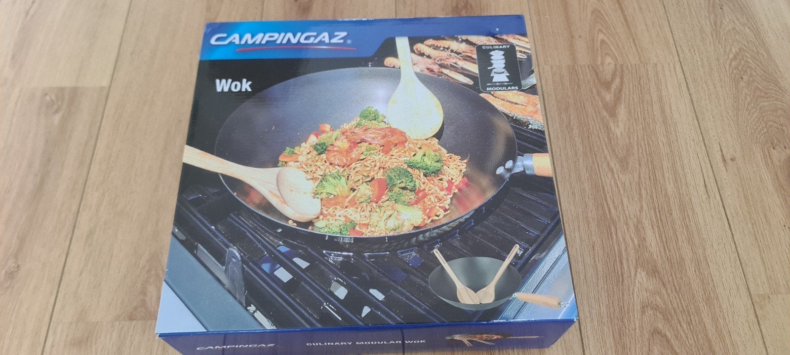 Nieuwe Campingaz modular wok pan, Ophalen of Verzenden, Nieuw