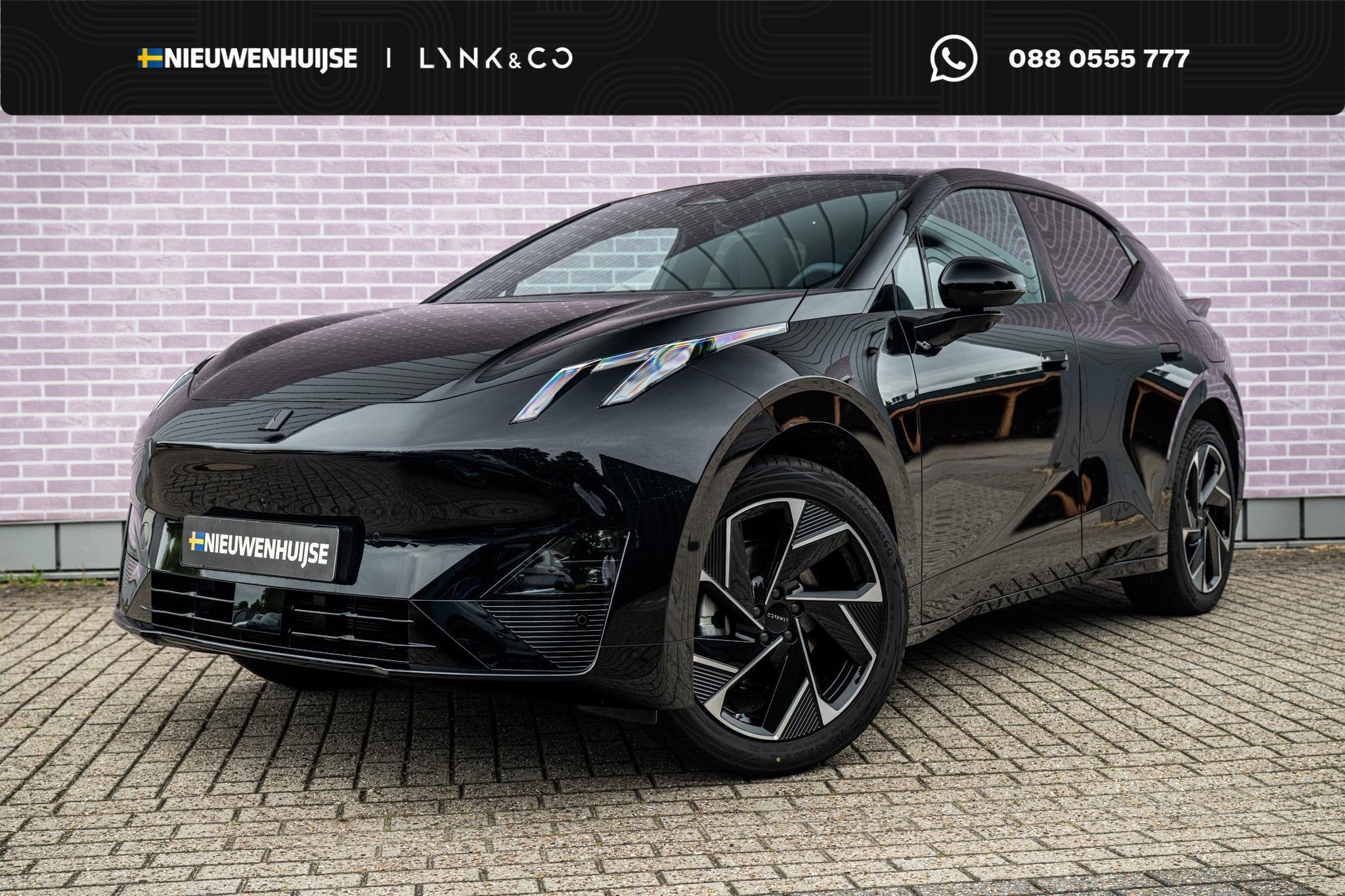 Lynk & Co 02 More 66 kWh | Trekhaak | Panoramadak | 360 came, Auto's, Automaat, Dealer onderhouden, Achterwielaandrijving, 1795 kg