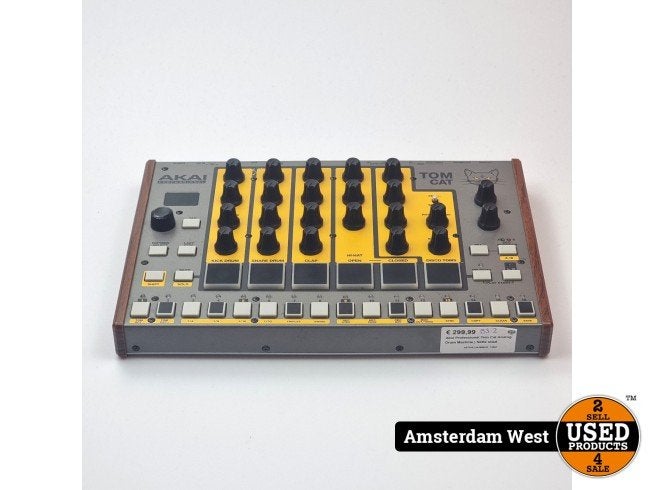 Akai Professional Tom Cat Analog Drum Machine | Nette staat, Muziek en Instrumenten, Akai, Zo goed als nieuw, Support@akai.com