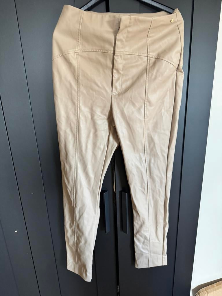 Josh V leren broek XL Nieuw, Beige, Maat 46/48 (XL) of groter, Nieuw, Ophalen of Verzenden