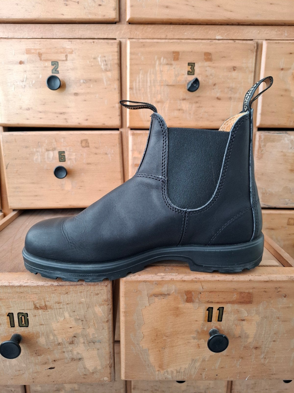Blundstones 558 Classic boots zwart maat 41 zgan, Ophalen of Verzenden, Zo goed als nieuw, Zwart