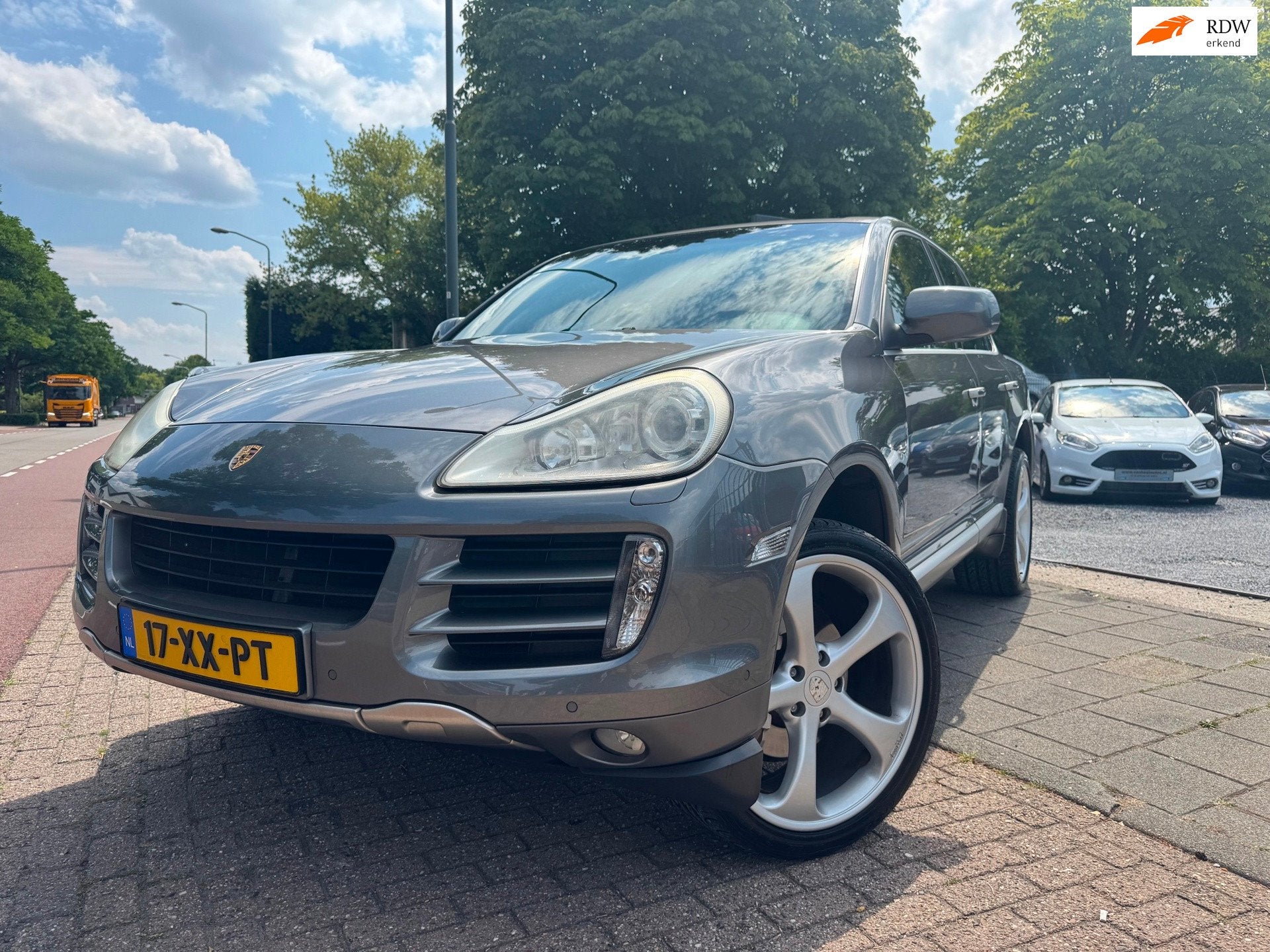 Porsche Cayenne 4.8 S Clima Elek Pakket Xenon Cruise CarPlay, Automaat, Cayenne, Leder, Bedrijf