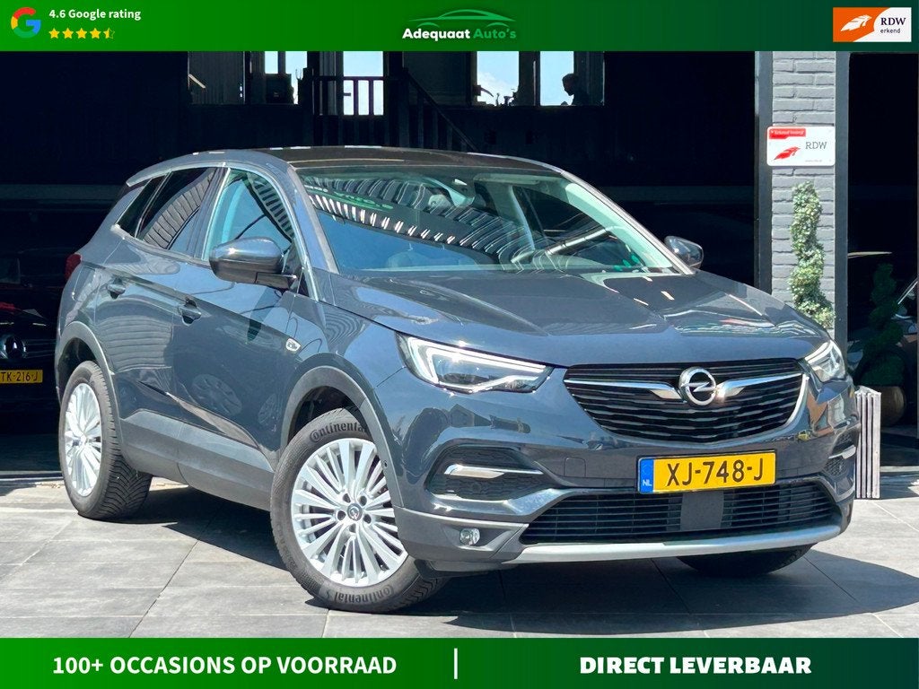 Opel Grandland X 1.2 Turbo Innovation|APK|NAP|AUT|Carplay, Auto's, Opel, Gebruikt, 1199 cc, Met garantie (alle), Bedrijf