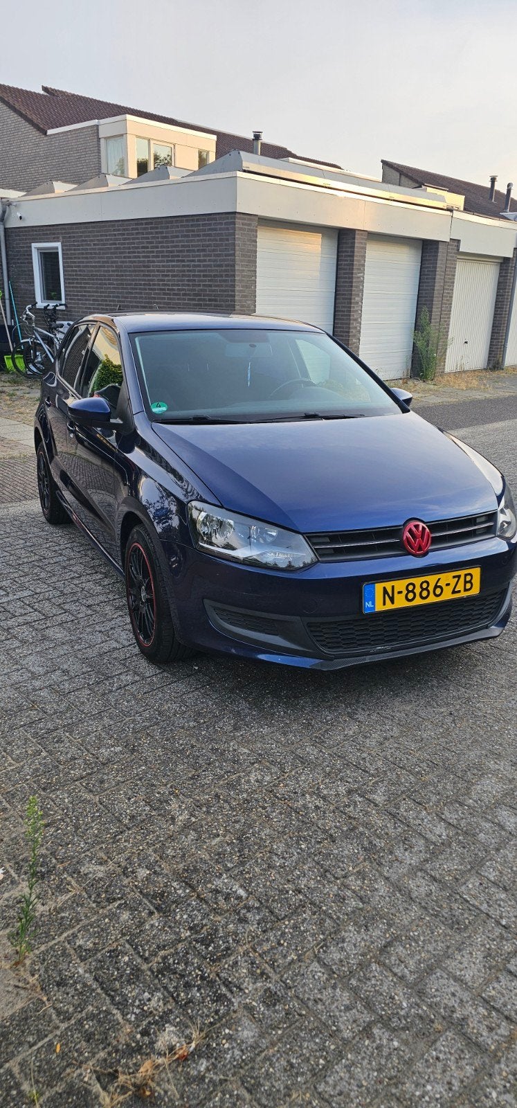 Volkswagen Polo 1.2 51KW 2010 Blauw, Voorwielaandrijving, 967 kg, Blauw, 1198 cc