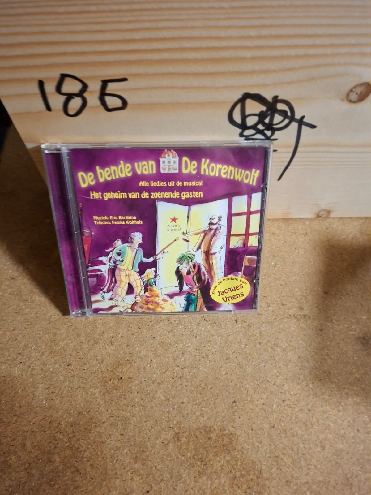 De Bende van De Korenwolf - Het geheim van de zoenende gast, 6 tot 9 jaar, Gebruikt, Ophalen of Verzenden, Muziek
