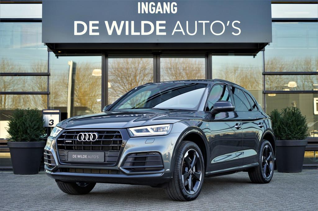 Audi Q5 50 TFSI e quattro S-line Pano RS-seats Memory Camera, 2005 kg, Zwart, 4 cilinders, Bedrijf