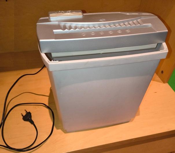 Papierversnipperaar AV-3-NCC AFK A4, Ophalen of Verzenden, Gebruikt