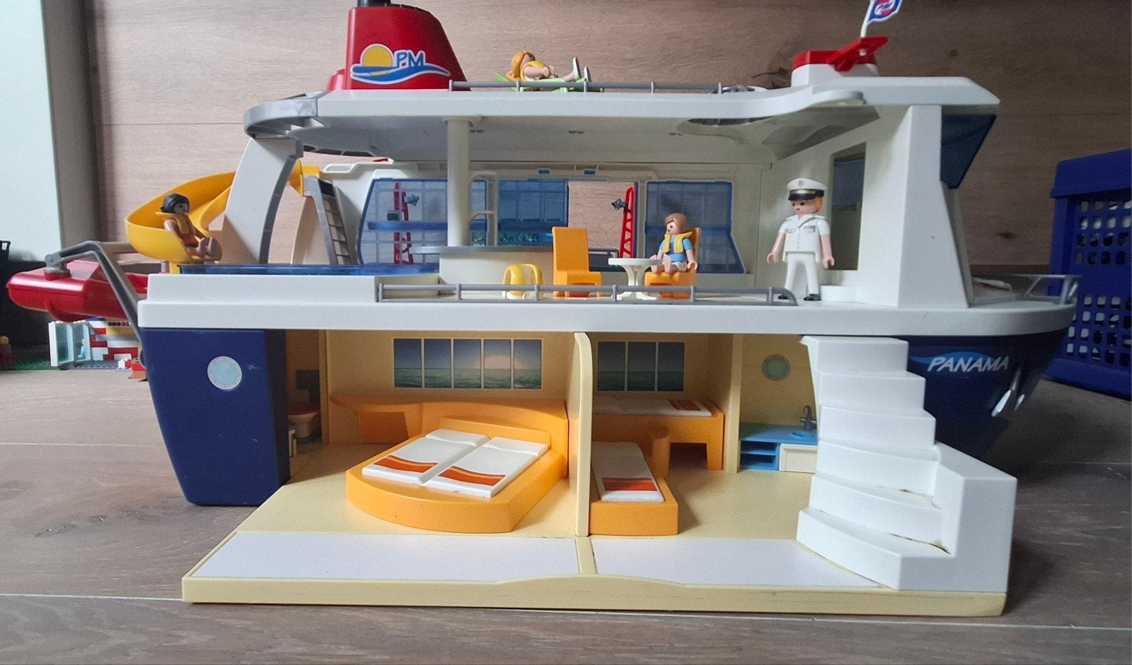 Playmobil cruiseschip, Gebruikt, Boot/Schip, Family fun, Ophalen of Verzenden