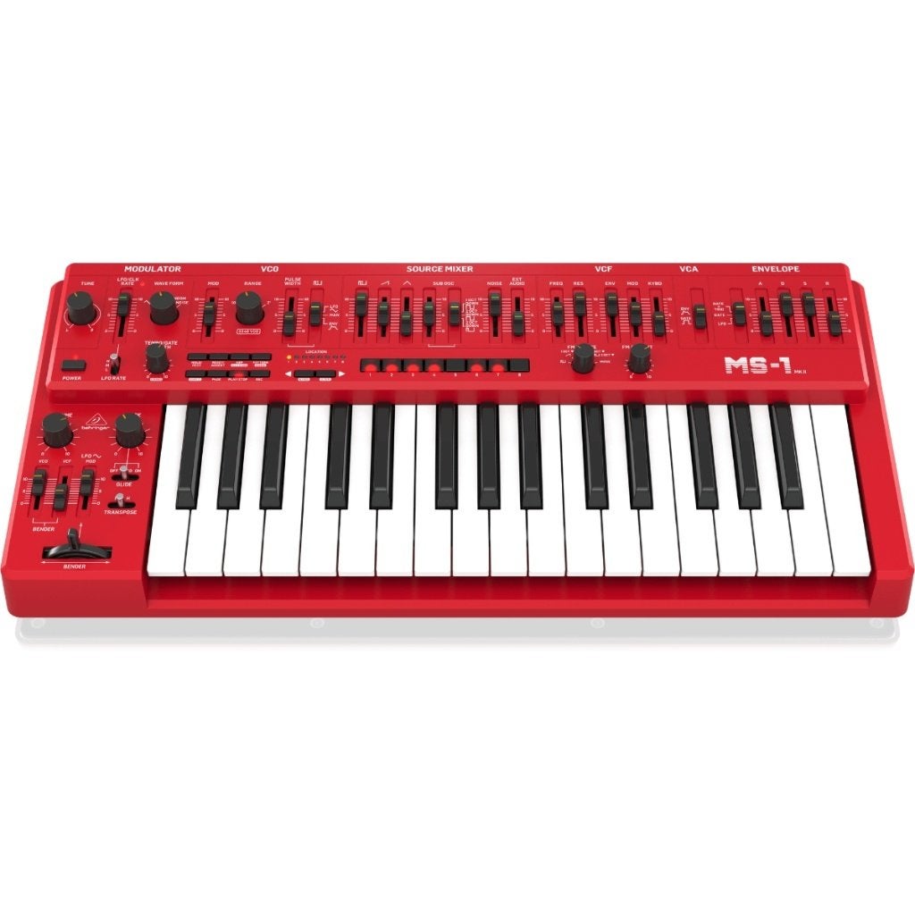 Behringer MS-1 MKII Red Analoge Synthesizer, ., Nieuw, Ophalen of Verzenden, .