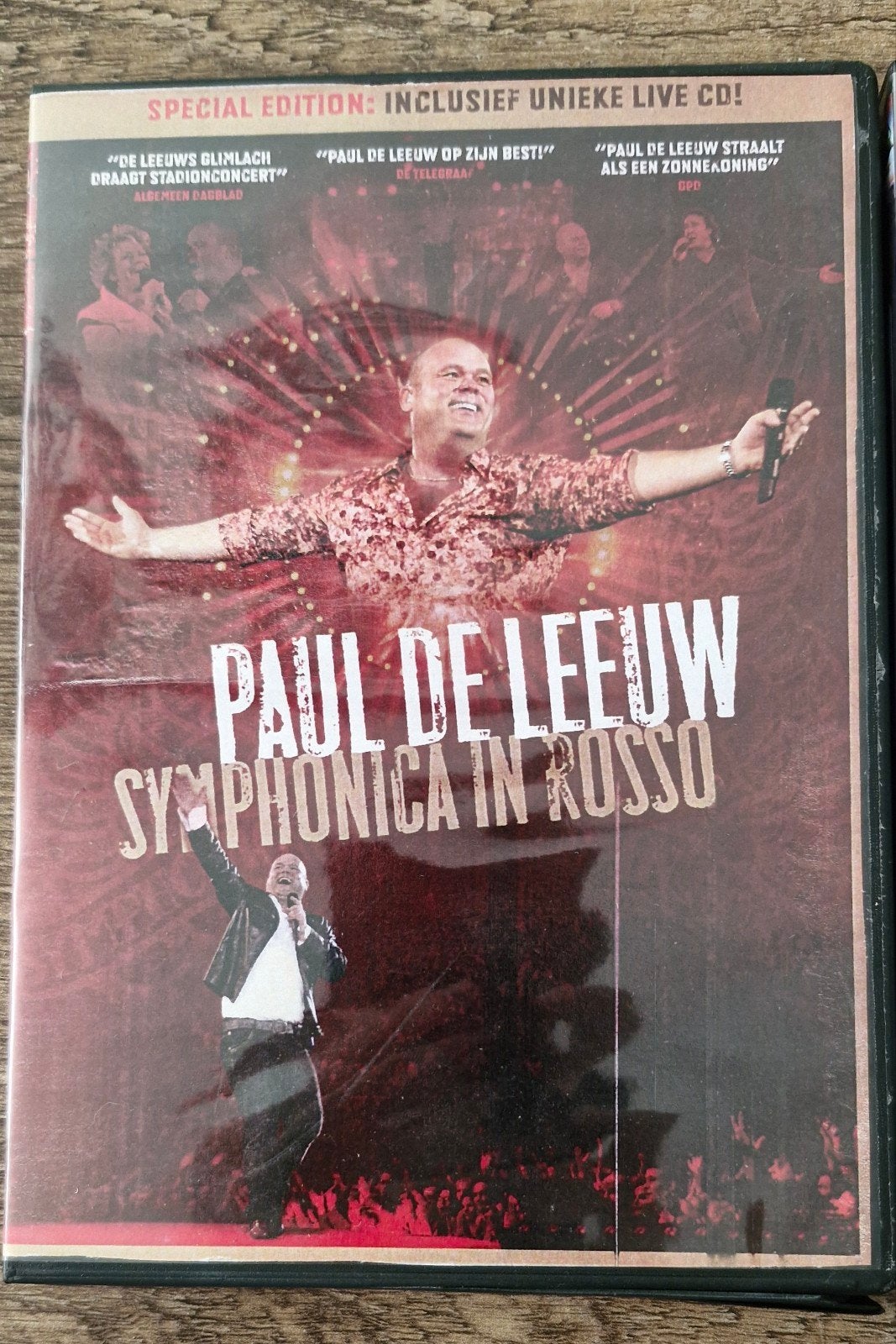 Paul de Leeuw - Symphonica in Rosso (Special Edition), Cabaret of Kleinkunst, Ophalen of Verzenden, Zo goed als nieuw, Live-album