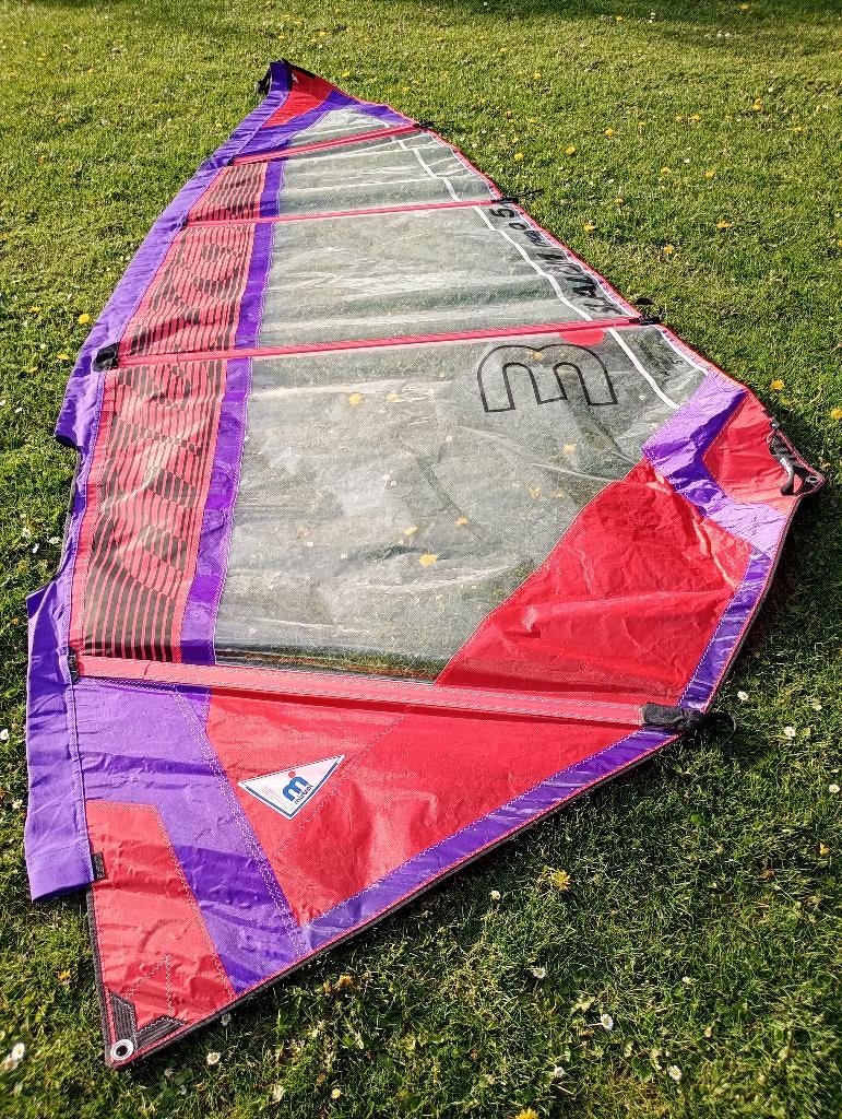 Surfzeil, Watersport en Boten, Windsurfen, Ophalen, Mistral, 5 tot 6.5 m², Zo goed als nieuw