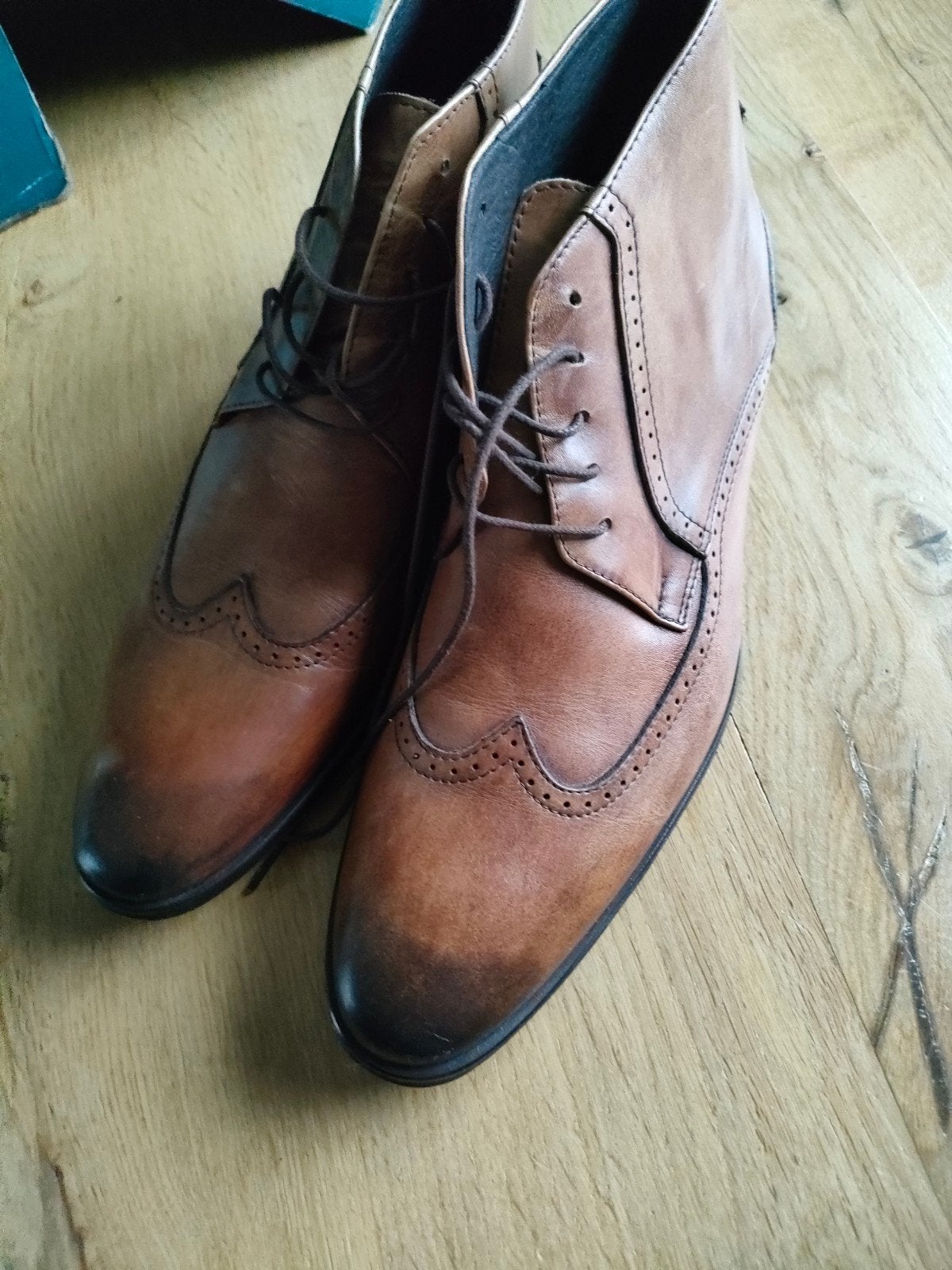 Jones Bootmaker Leren Brogues Maat 42 nette herenschoenen, Kleding | Heren, Schoenen, Bruin, Jones Bootmaker, Ophalen of Verzenden