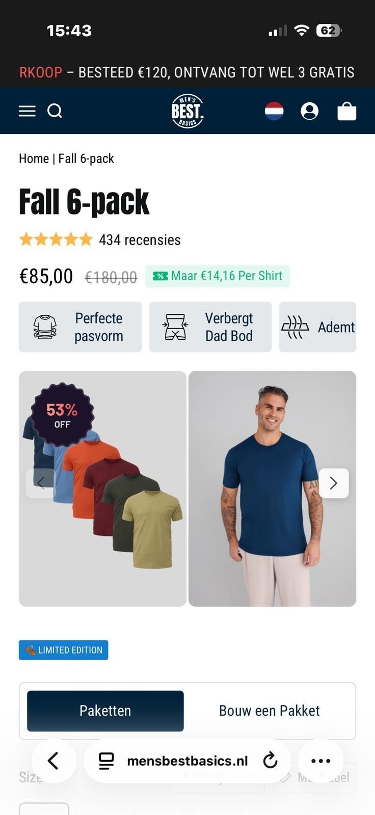 Partij Top Kwaliteit T-Shirts (1000 Stuks Voor €2250), Ophalen, Nieuw, Overige maten, Overige kleuren