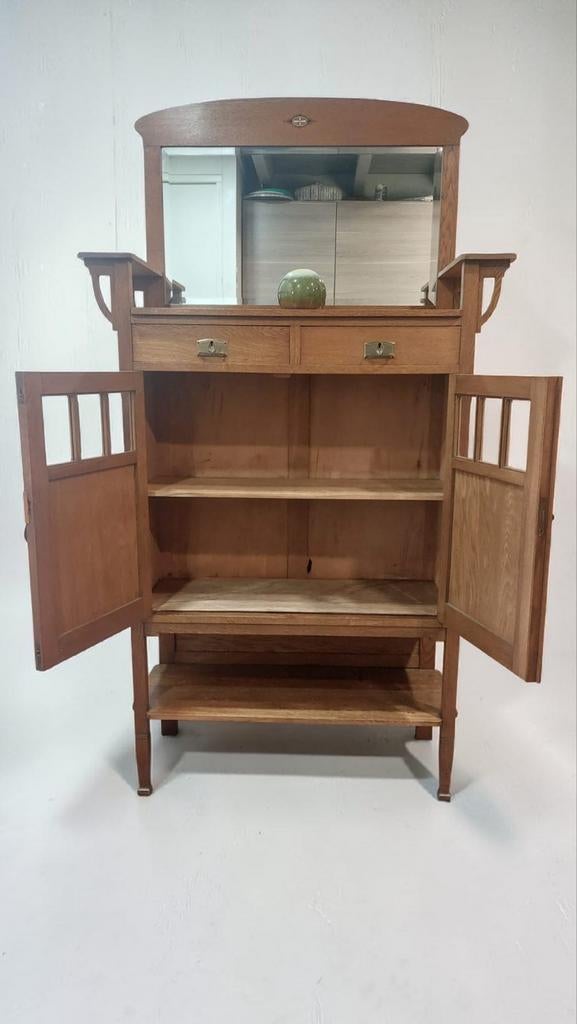 antiek kastje Jugendstil 1910 art deco, Antiek en Kunst, Ophalen