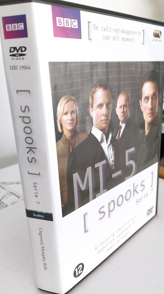 Spooks - Serie 7 (4 DVD BOX, NL Ondertiteling!) Als nieuw!, Verzenden, Boxset, Zo goed als nieuw, Vanaf 12 jaar