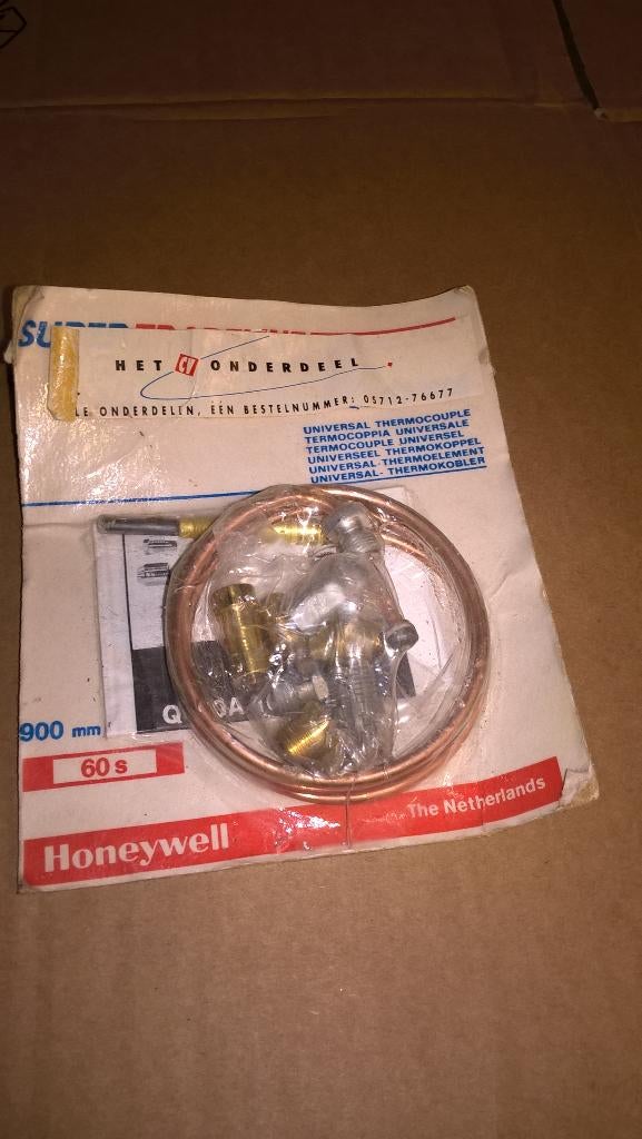 Honeywell thermokoppel 900mm nieuw, Nieuw, Ophalen of Verzenden, Minder dan 3 jaar oud, Minder dan 20 liter