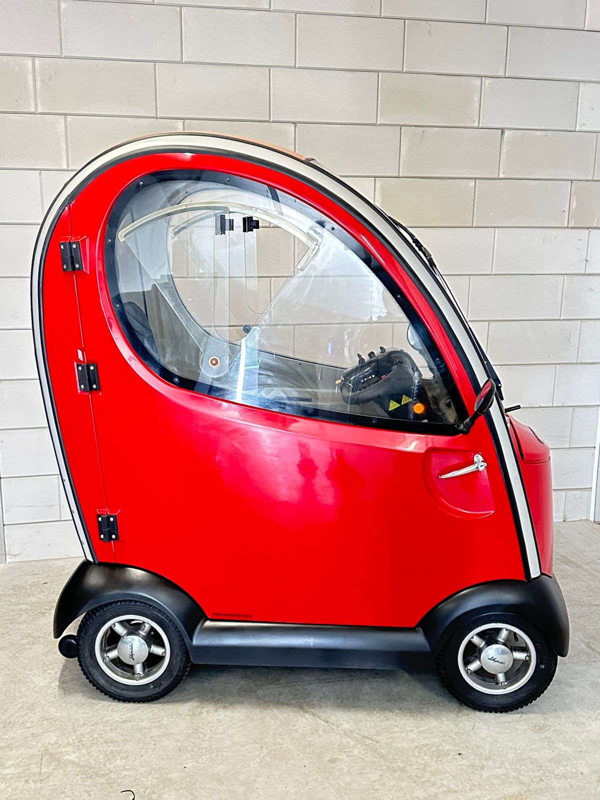 Overdekte Cabin Scootmobiel Napoleon (Cabine), Ophalen of Verzenden, Zo goed als nieuw, 36 t/m 45 km, Mango