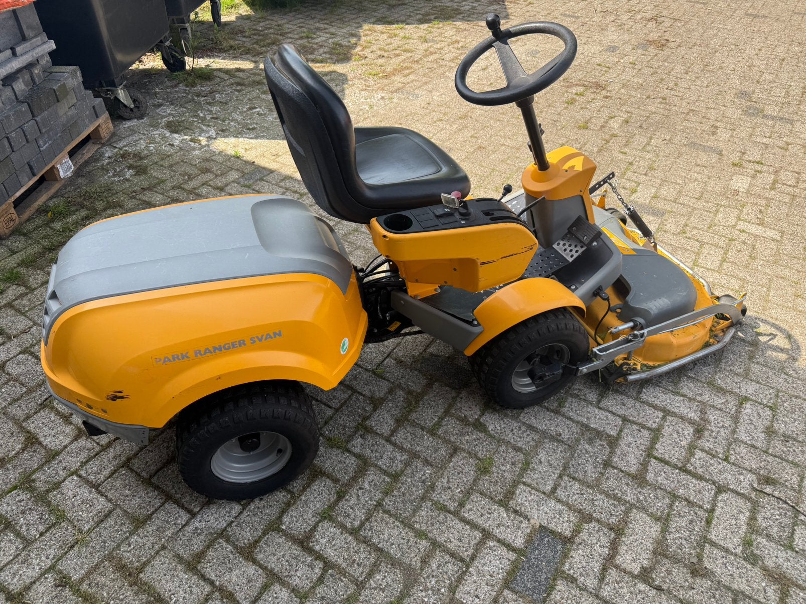 Stiga park ranger svan stuurbekrachtiging honda 2 cilinder, Tuin en Terras, Zitmaaiers, Ophalen, Gebruikt, ., .