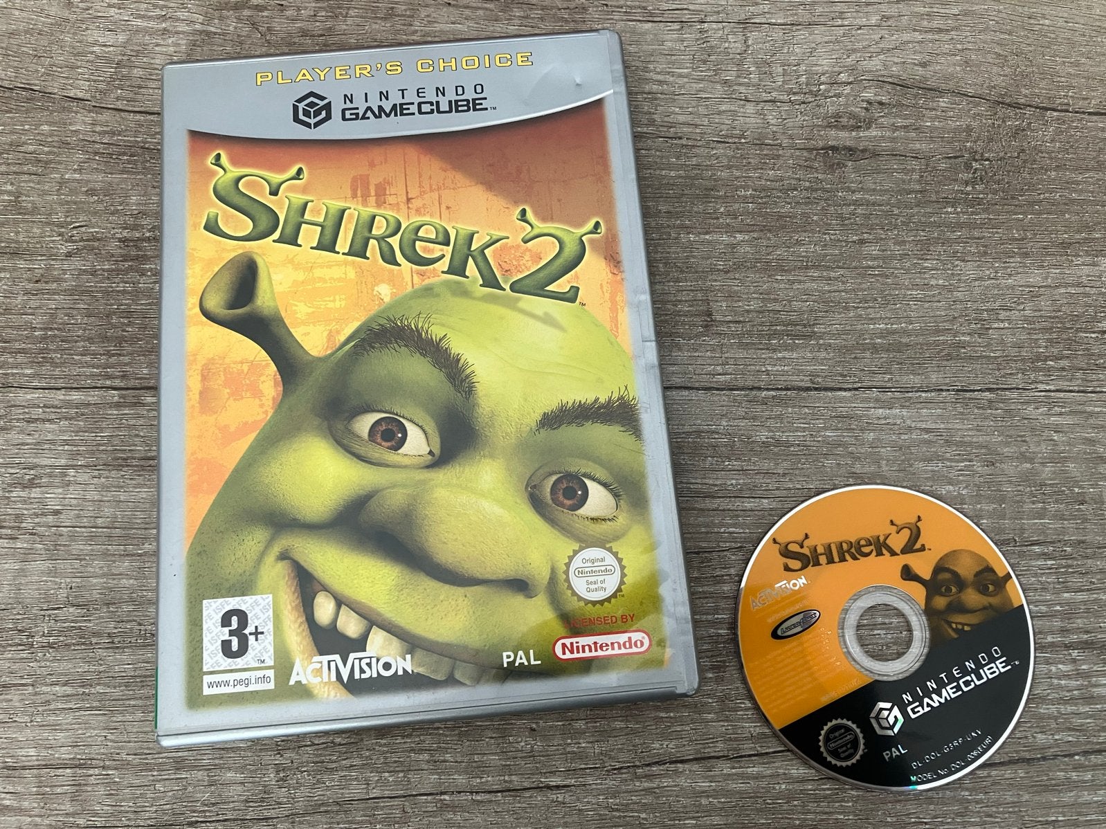 Shrek 2 - Nintendo GameCube (Platinum), Avontuur en Actie, Gebruikt, 1 speler, Ophalen of Verzenden