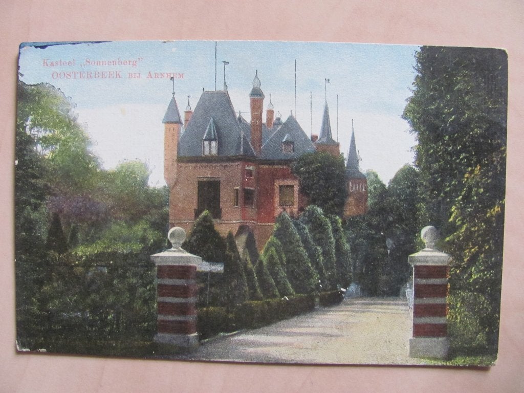 Oosterbeek, Arnhem, kasteel Sonnenberg, Ophalen of Verzenden, Voor 1920, Gelderland