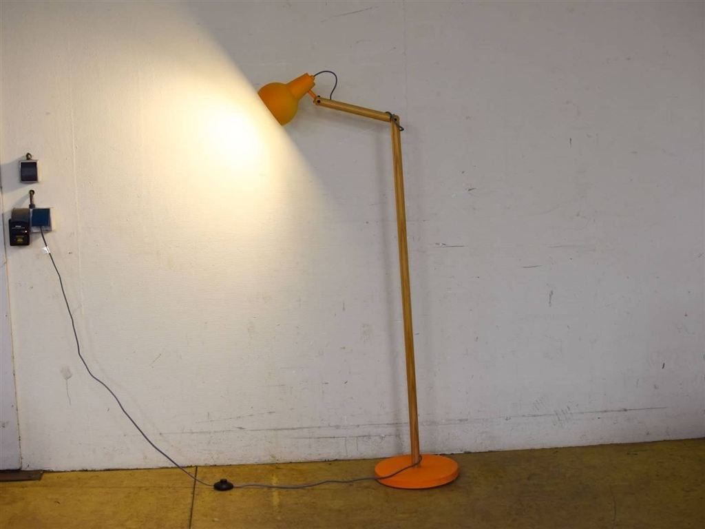 Zuiver study vloerlamp 53543, Ophalen of Verzenden, Gebruikt, Metaal, 150 tot 200 cm