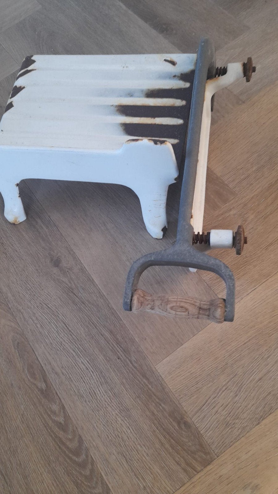 antieke kaassnijder, Huis en Inrichting, Ophalen, Gebruikt
