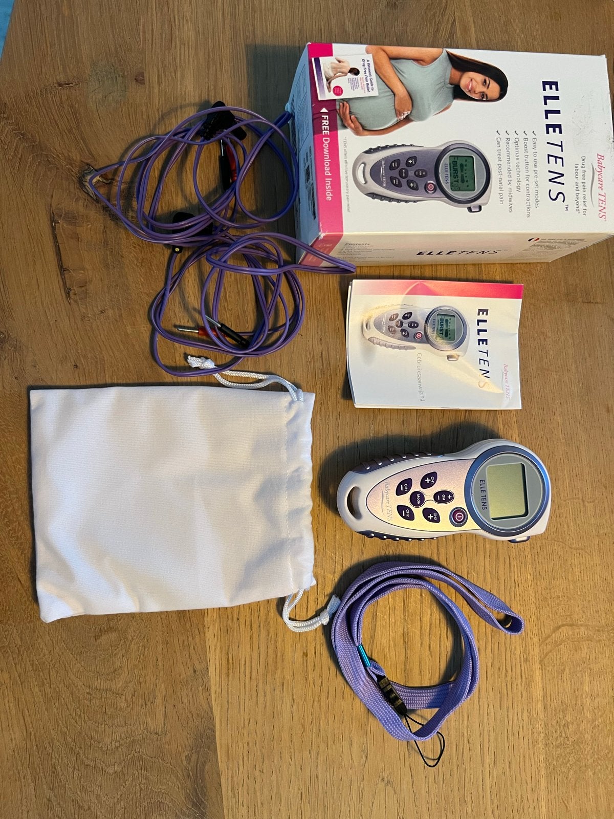 Elle TENS Pijnverlichting voor Bevalling, Ophalen, Zo goed als nieuw, Overige typen