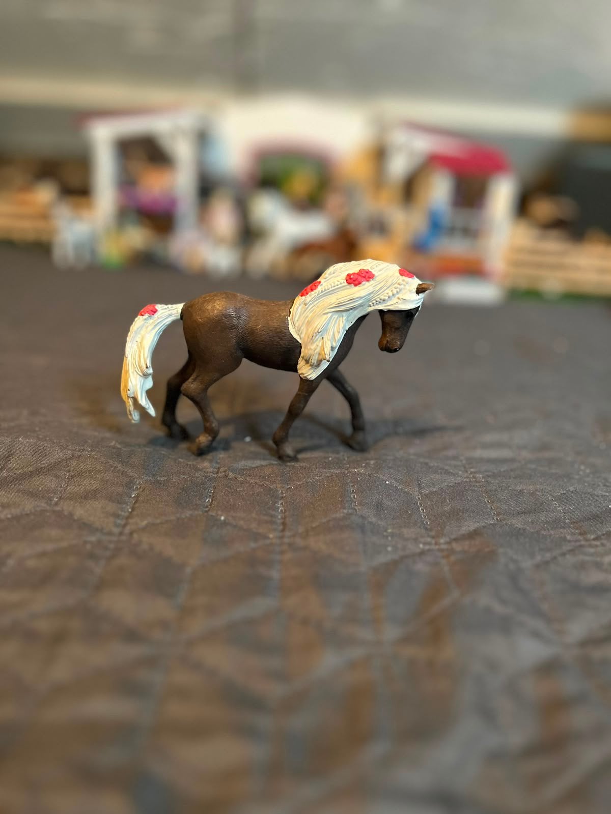 Sleigh paard, Ophalen of Verzenden, Zo goed als nieuw, Paard, Beeldje of Figuurtje