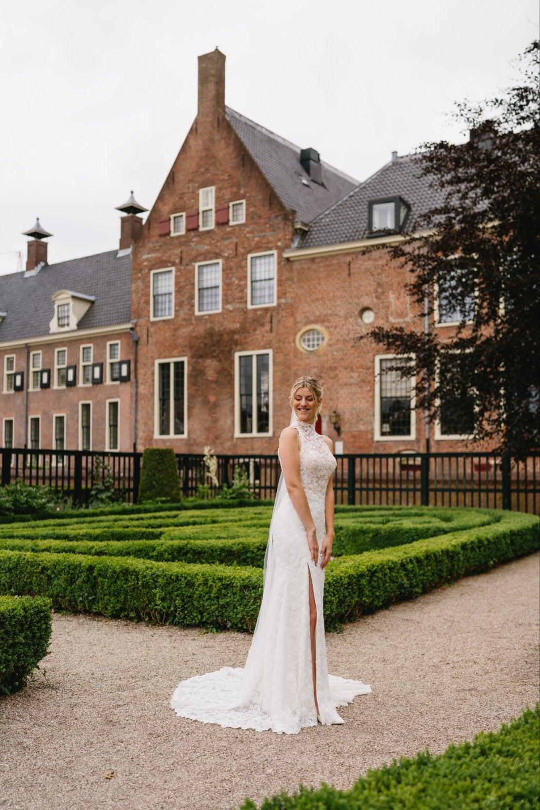 Randy Fenoli trouwjurk 'Hallie' (2025 collectie) - Maat 36, Ophalen, Zo goed als nieuw, Overige kleuren, Trouwjurk