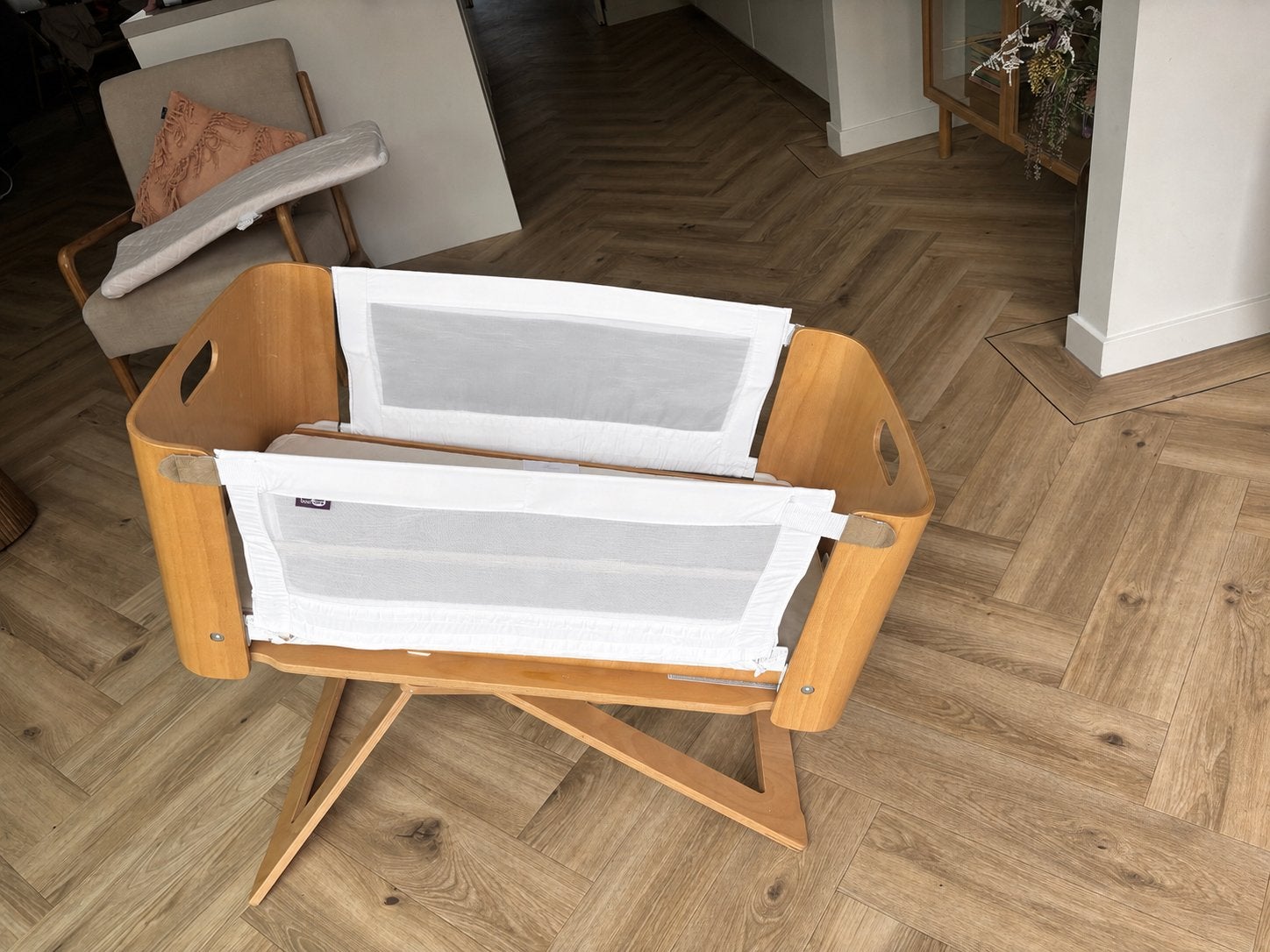 Bednest Co-sleeper wieg voor baby, Ophalen, Zo goed als nieuw, Wieg