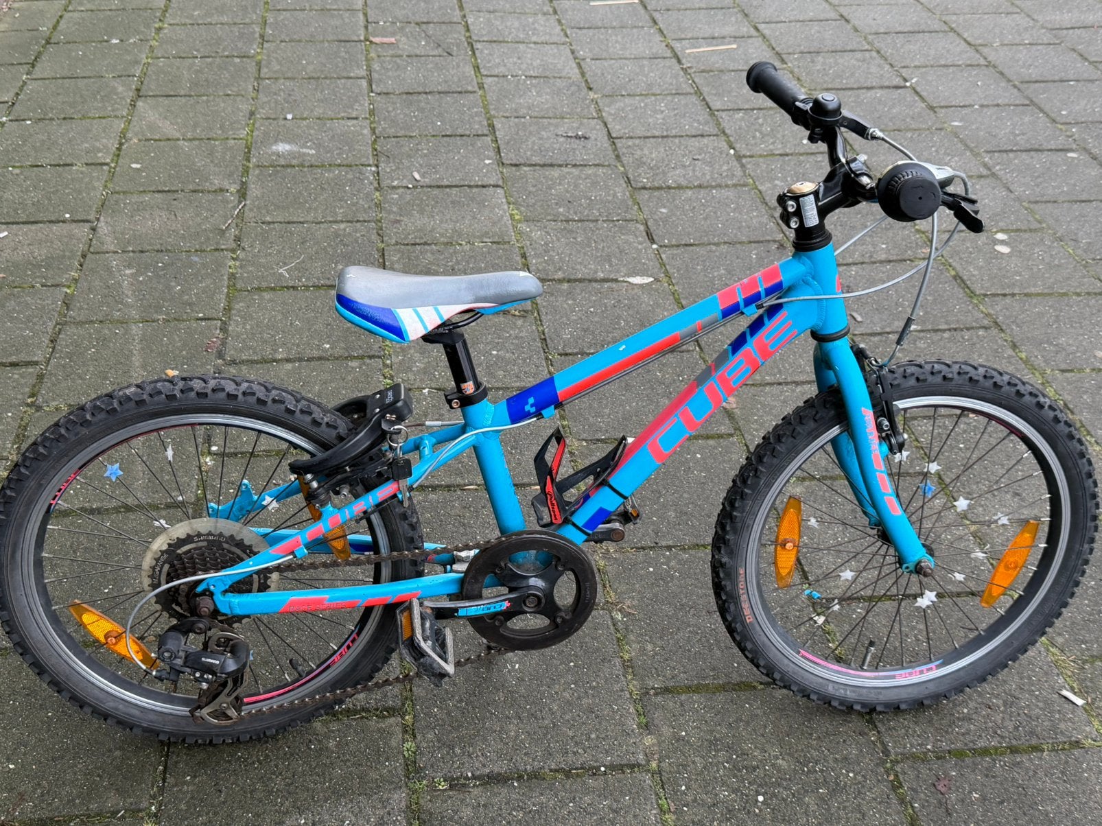 Cube 20inch mountainbike, Ophalen, Velgrem, 20 inch, Versnellingen