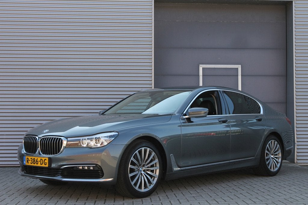 BMW 7 Serie 730d xDrive AUT. I NAVI I LEDER I 96000 KM I INC, Auto's, 1800 kg, Gebruikt, 2993 cc, Leder