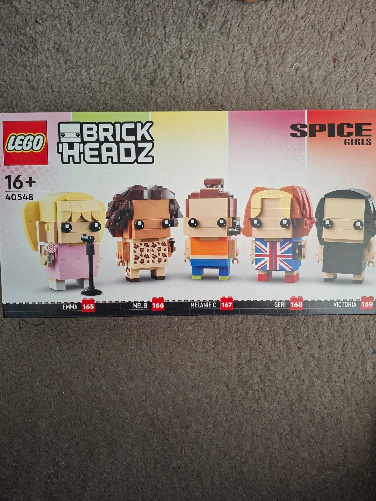 LEGO BrickHeadz Spice Girls Tribute 40548 - Nieuw in doos, Ophalen of Verzenden
