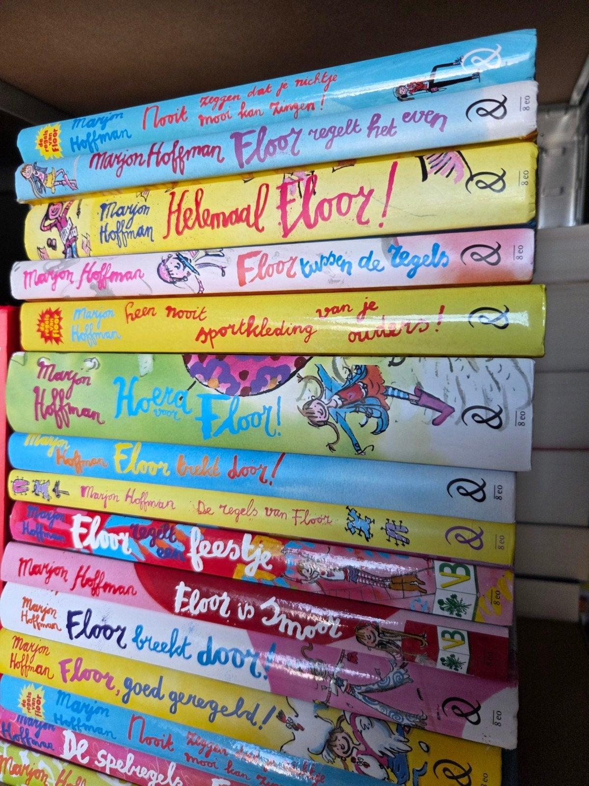 15x boeken - De regels van Floor / Marjon Hoffman, Ophalen of Verzenden, Zo goed als nieuw