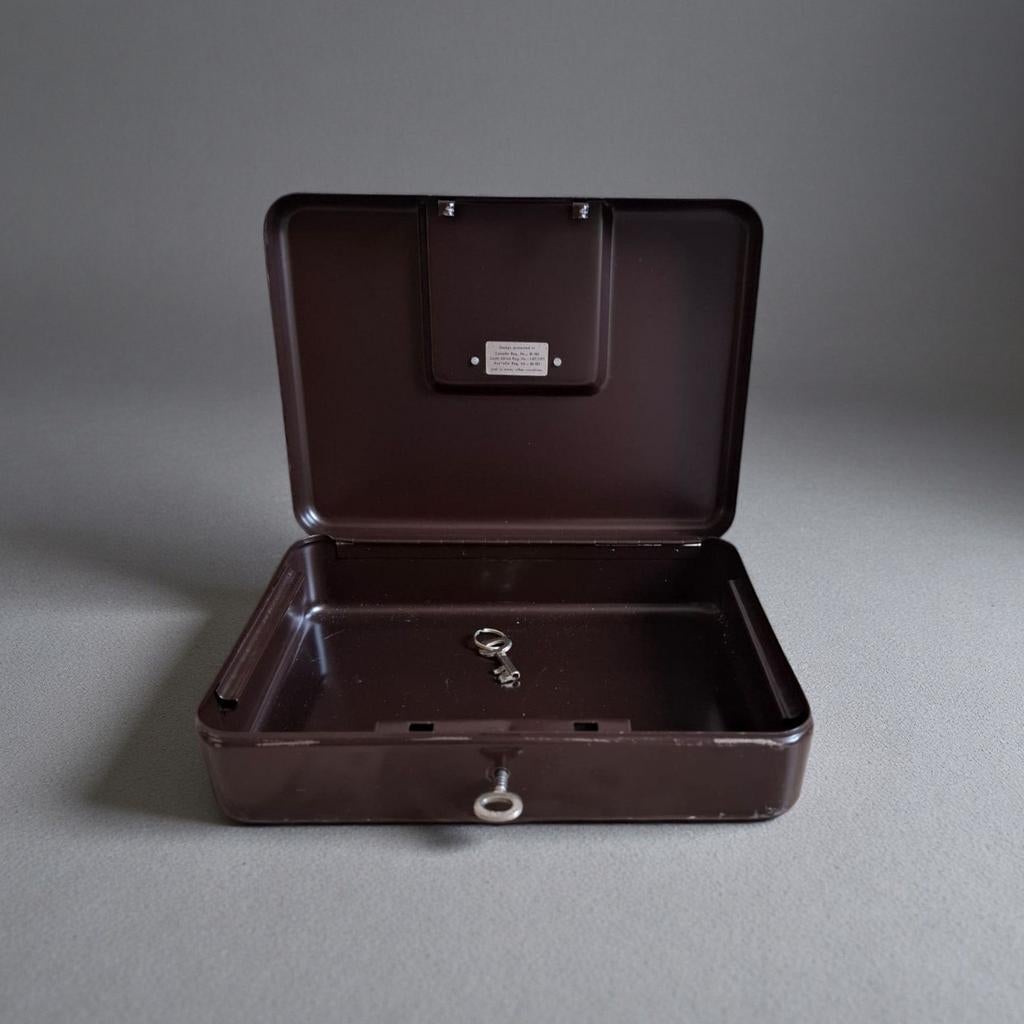Vintage Geldkistje, Verzamelen, Spaarpotten, Ophalen of Verzenden