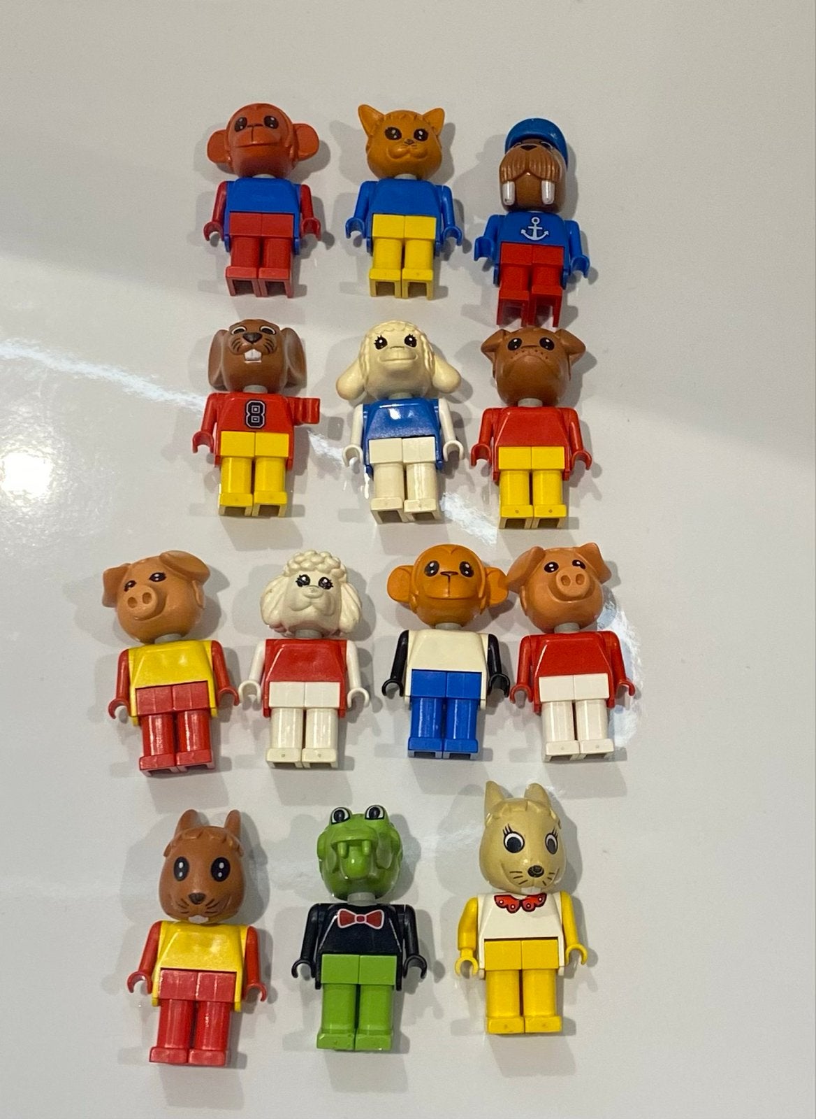 Grote collectie Fabuland poppetjes - Vintage Lego, Ophalen of Verzenden, Gebruikt, Jongen of Meisje