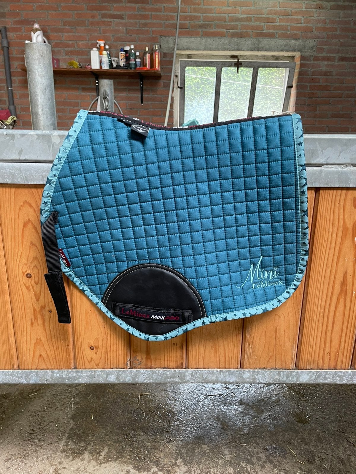 LeMeuix Mini pro sport dekje, Dieren en Toebehoren, Shetlander/Mini, Ophalen of Verzenden, Zo goed als nieuw, Suède