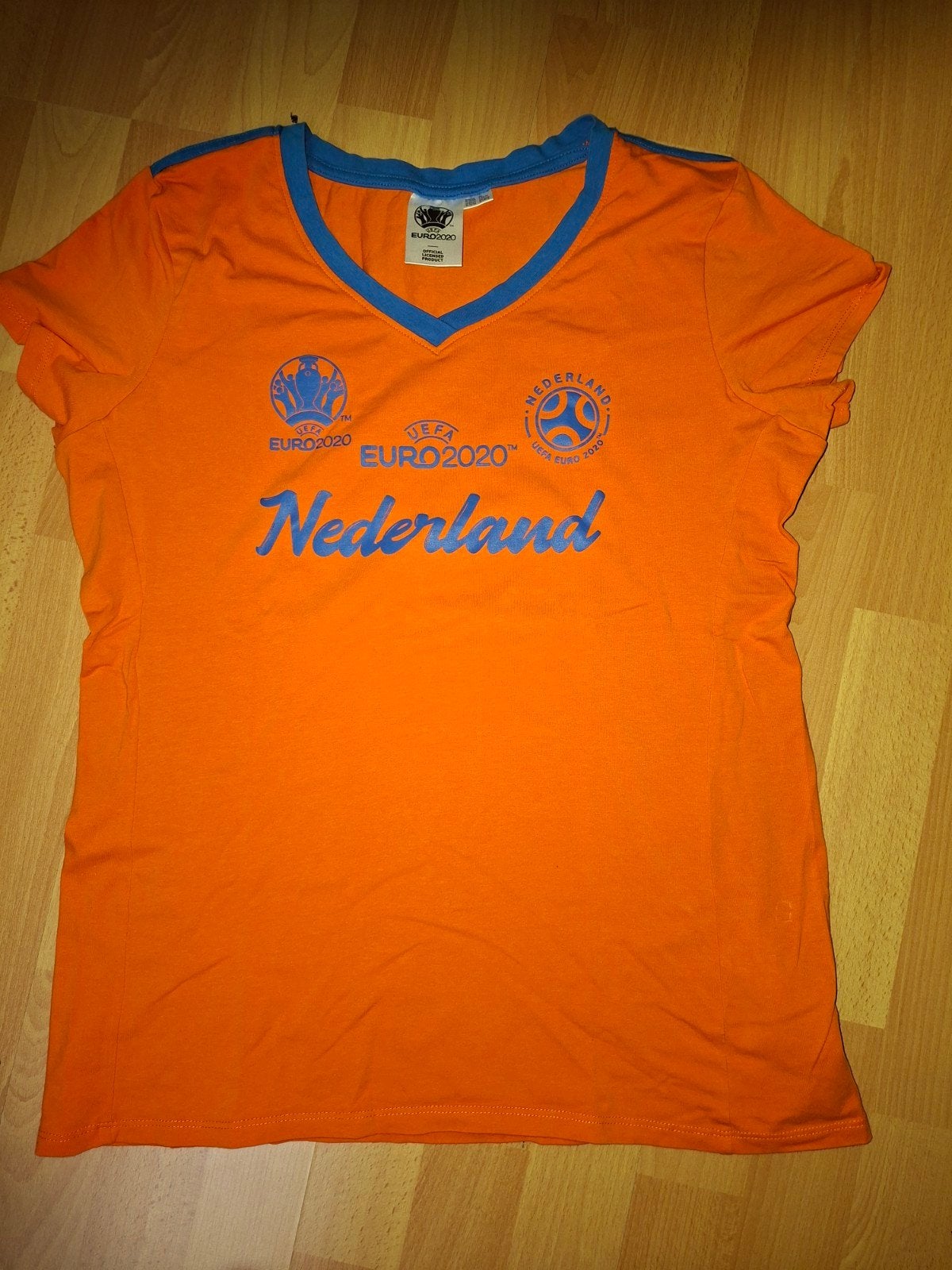 dames t-shirt, Maat 38/40 (M), Oranje, Ophalen of Verzenden, Zo goed als nieuw